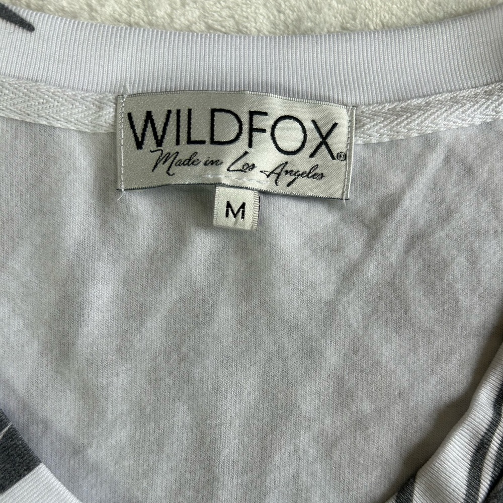 Wildfox Set Ombre Bahama Print V- Neck Sweatpants & Jogger Pants - Picture 6 of 16
